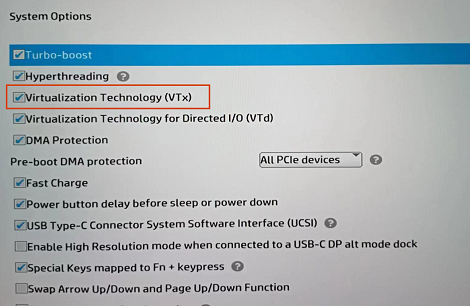 HP 电脑 - 在 BIOS 中启用虚拟化技术 | undefined