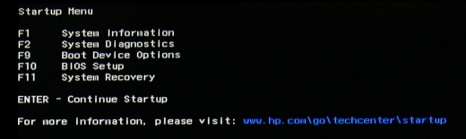 Hp safe boot hot sale