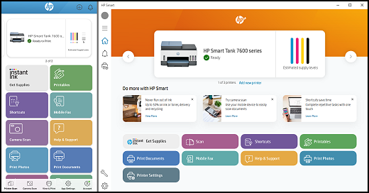 HP printer setup (Wi-Fi network)