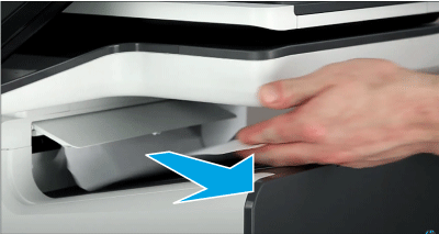 Remove paper from the tray