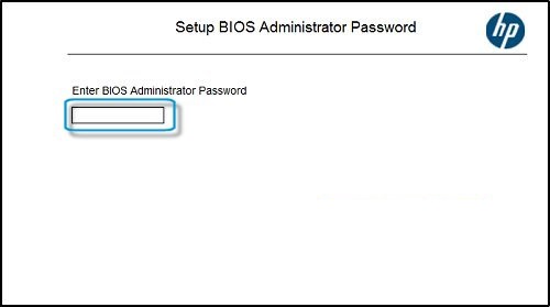 PC Notebooks HP - Gestionar la contraseña de administrador en la BIOS ...