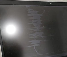 HP G3/i5-8250U/8G/SSD256G/office2021画面割れ HP製PCおよびモニター - 画面、LCD、またはディスプレイの損傷