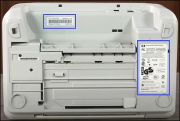 Find product and serial numbers for HP PCs, printers, and