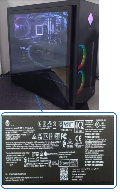 フルHD】☆HP☆ 21.5インチ液晶モニター シリアルナンバー