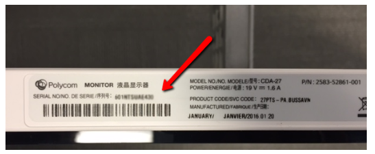 Find serial numbers for Poly products | HP® Support