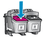 Removing the ink cartridges from the carriage
