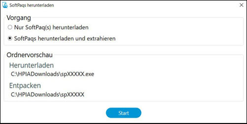 HP Business PCs – Verwenden von HP Image Assistant | HP® Support