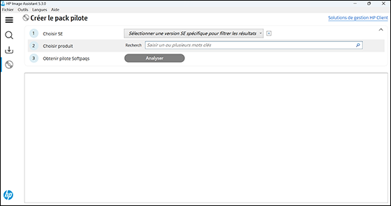Ordinateurs professionnels HP - Utilisation d'HP Image Assistant ...