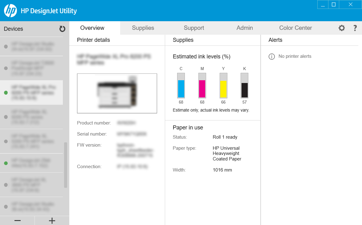 HP DesignJet Utility (Windows uniquement) | Assistance HP®