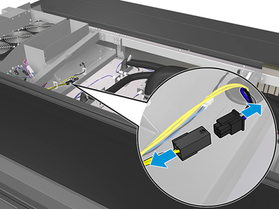 Top glass microswitch (M0P44-67217) | HP® Support