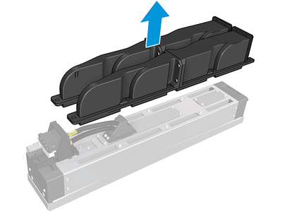 Fusing Module Right Cooling duct (3FW25-67272) | undefined