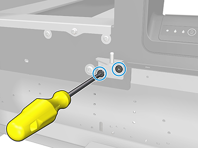 Printhead cleaning roll inside hinges (3FW25-67049) | HP® Support