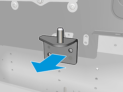 Printhead cleaning roll inside hinges (3FW25-67049) | HP® Support