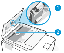 Cleaning the rollers and separator pad