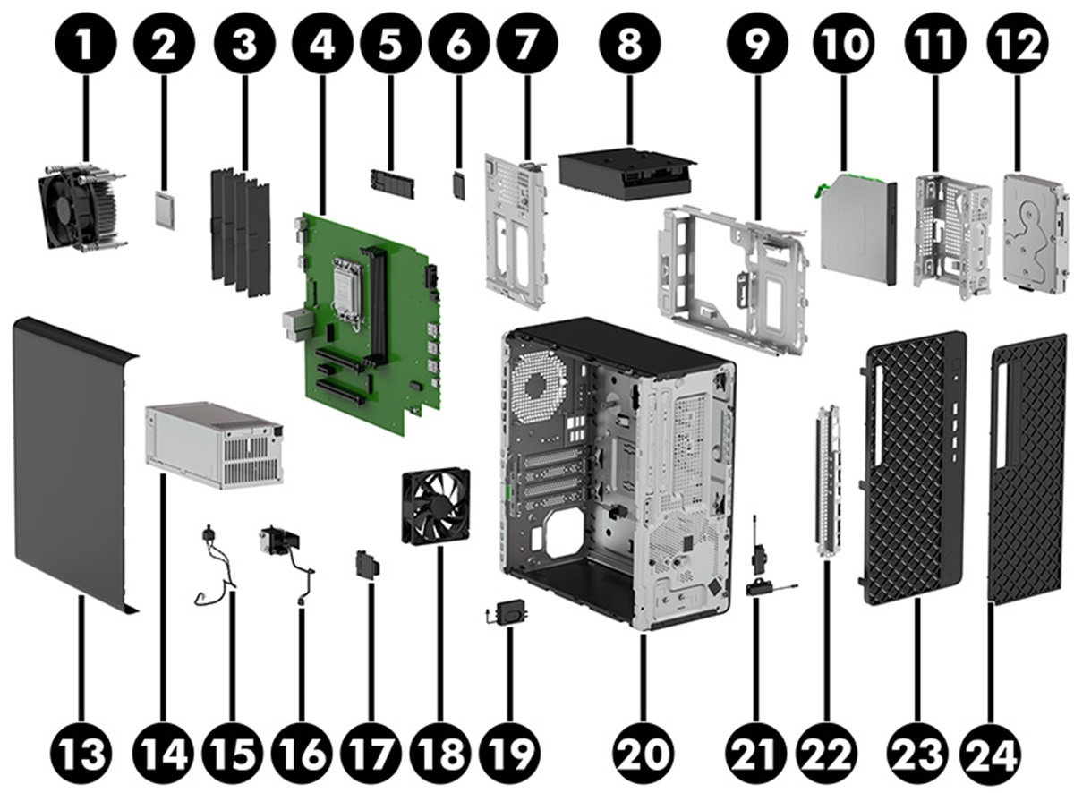 Illustrated parts catalog | HP® Support