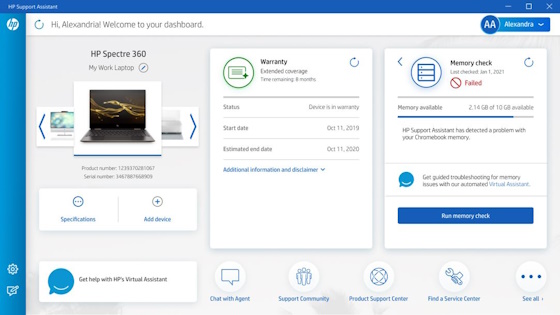 HP Chromebooks and HP Chromebases - HP Support Assistant for Chrome ...