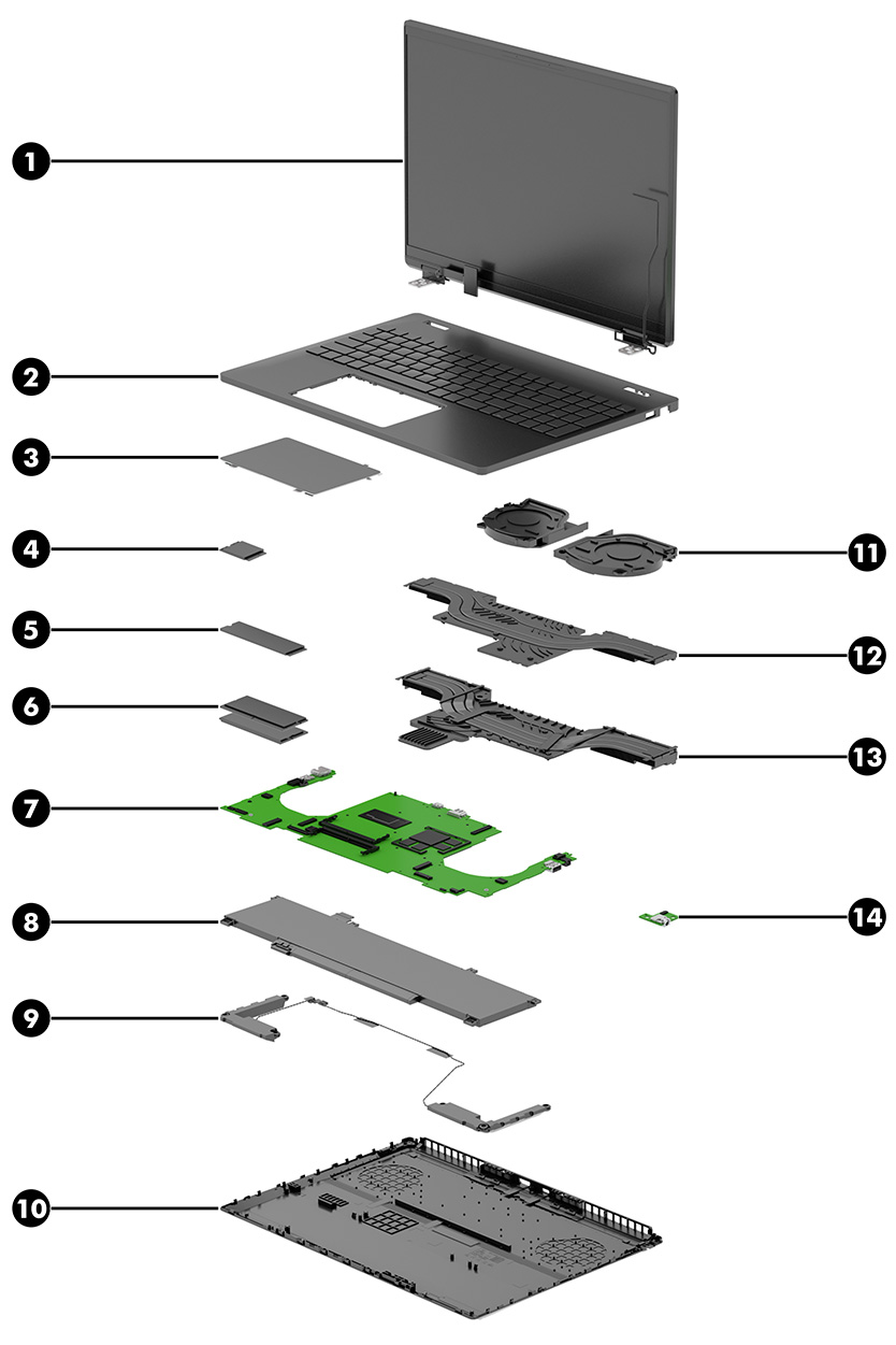 Illustrated parts catalog | บริการสนับสนุน HP®