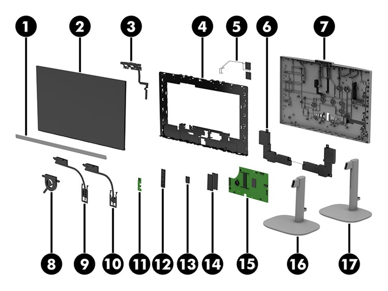 Illustrated parts catalog | HP® 지원