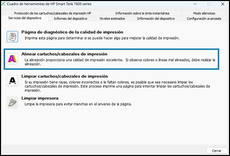 Impresión de una página de alineación en una impresora HP | Soporte HP®