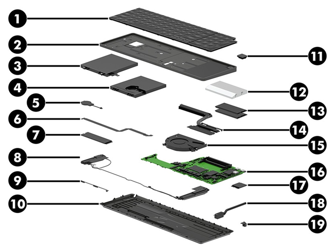 Illustrated parts catalog | HP® 支援