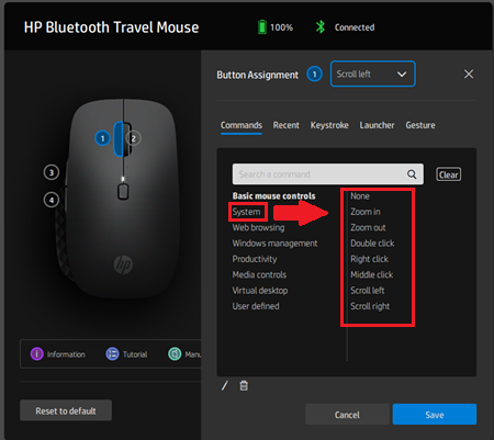 HP PCs - Setting up the HP Bluetooth Travel Mouse (Windows) | HP® Support