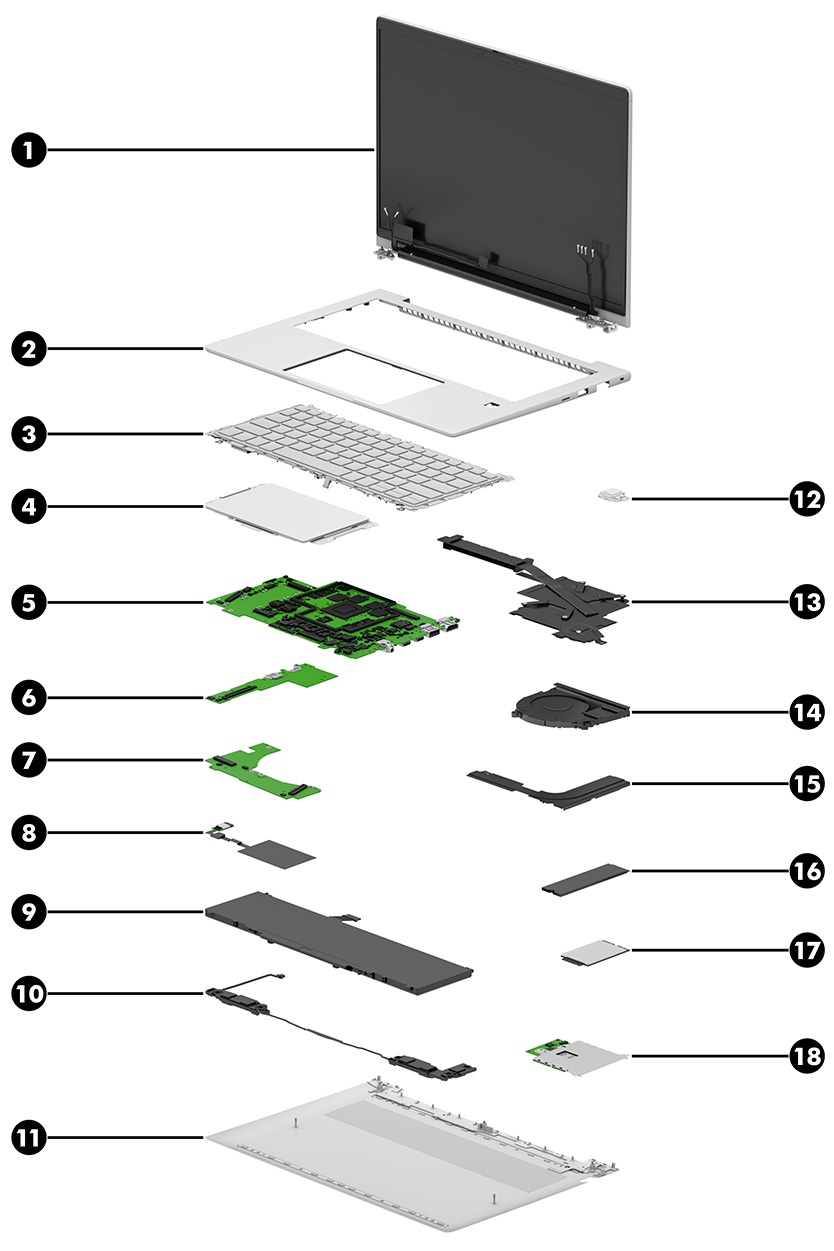 Illustrated parts catalog | HP® 支持