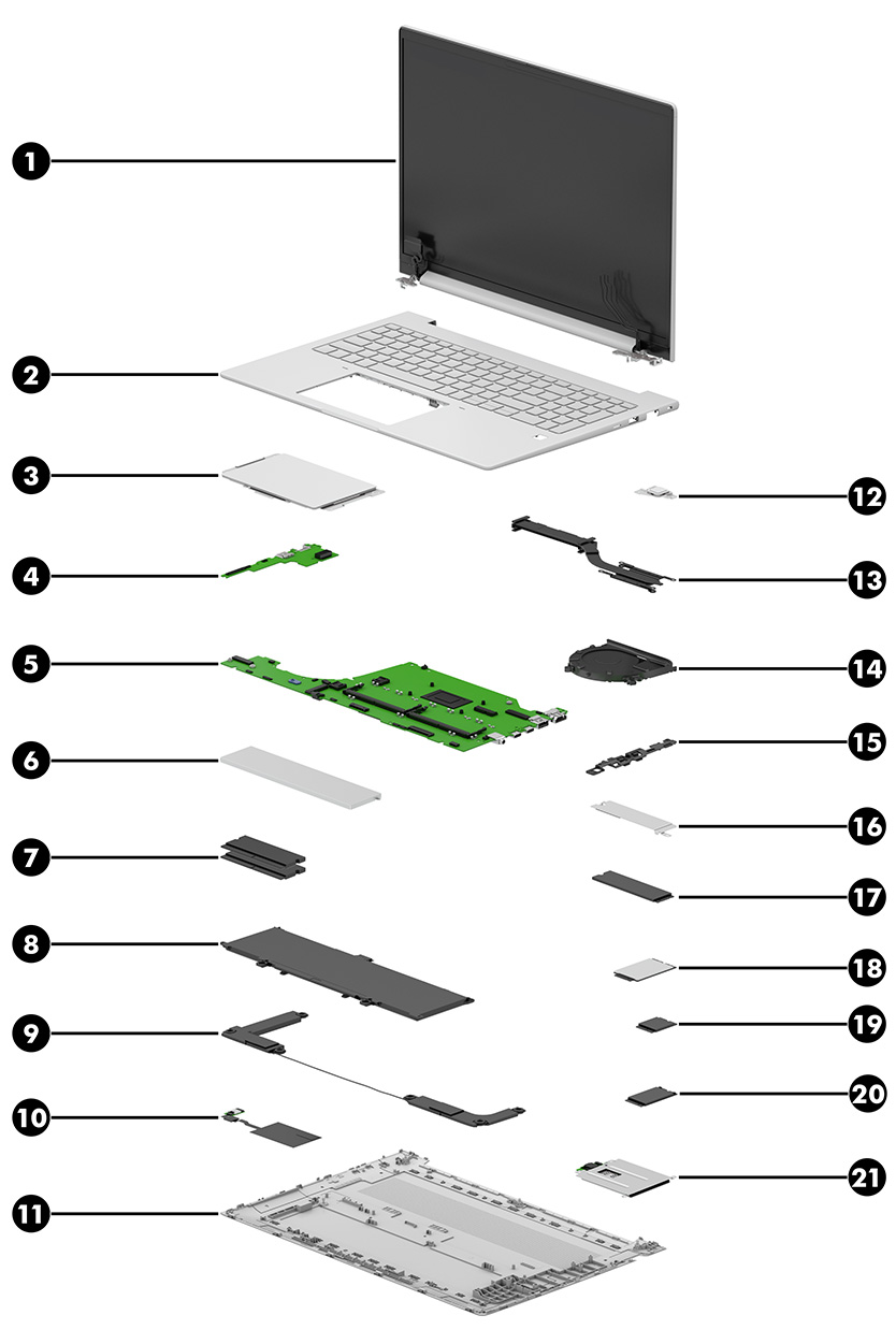 Illustrated parts catalog | HP® Support