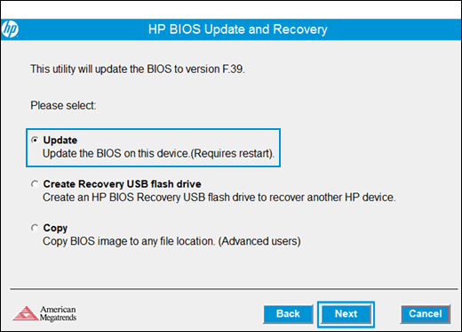 HP Consumer Notebook PCs - Updating the BIOS (Basic Input Output System ...