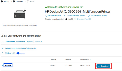 HP Click printing software | HP® Support