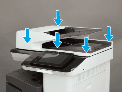 HP Color LaserJet Enterprise MFP M776 - Removal and replacement