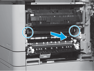 HP Color LaserJet M855 and HP Color LaserJet Flow MFP M880 - Removal ...