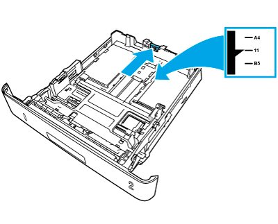 Check tray 2 rear guide