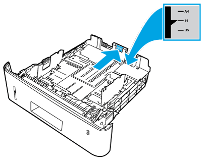 Check tray 3 rear guide