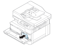 Remove toner cartridge