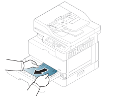 Remove the jammed paper
