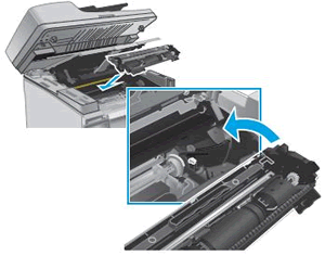 Replace the imaging drum on an HP LaserJet Ultra MFP M134, M230 printer ...
