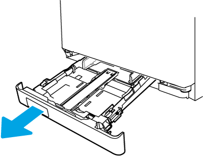 HP LaserJet Managed MFP E42540、E47528 - プリンタの設定 (ハード