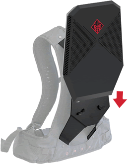 HP OMEN X バックパック ノートブックバック リュック ブラック 日本HP、ゲーミングPC「OMEN by HP」を刷新 重量4.5キロのバックパック