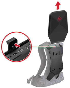 OMEN X by HP Compact Desktop VR Backpack - VRバックパックの