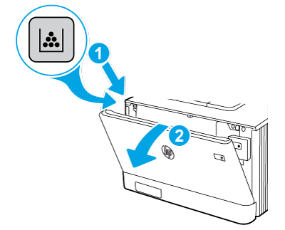 HP Color LaserJet Managed E45028、MFP E47528 - トナー カートリッジ