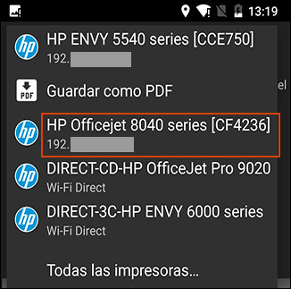 Asistente De Configuracion De Impresoras Hp Android Soporte Al Cliente De Hp
