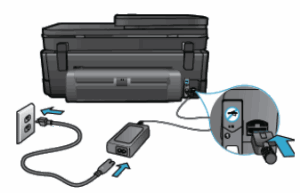 External power supply example
