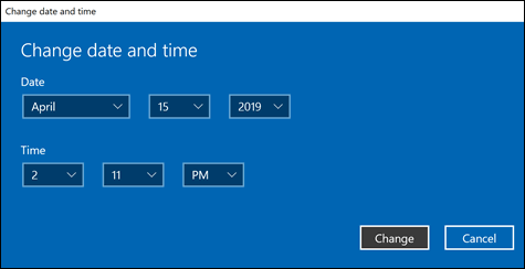 Hp Pc 日付と時刻の設定 時計がずれる 時刻や日付が正しくない Windows 10 Hp カスタマーサポート