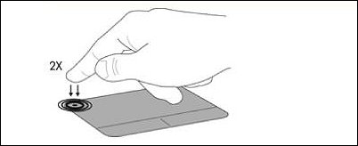 TouchPad on/off switch