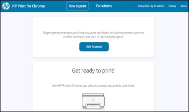 Chrome Extension for Printing