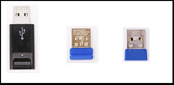 Langattomat USB-vastaanottimet ilman yhdist&auml;mispainiketta