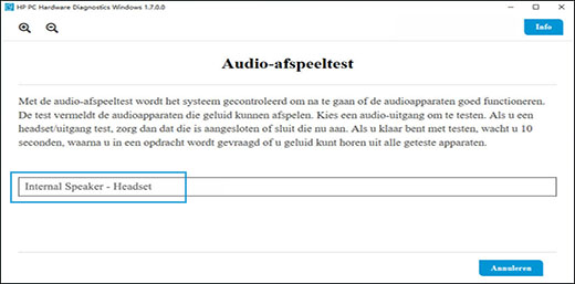 Hp audio test – PZGI