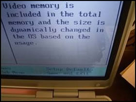Discolored, light, and darker areas on the screen