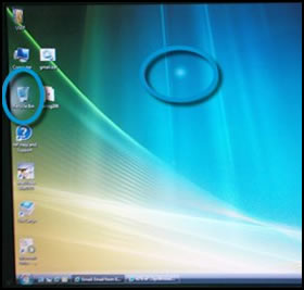 White spots on the screen
