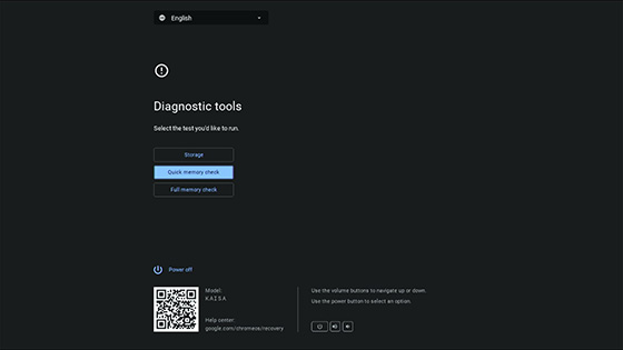 Hp Chromebookおよびchromebox Chrome診断を使用してハードウェアの問題をトラブルシューティングする Hp カスタマーサポート